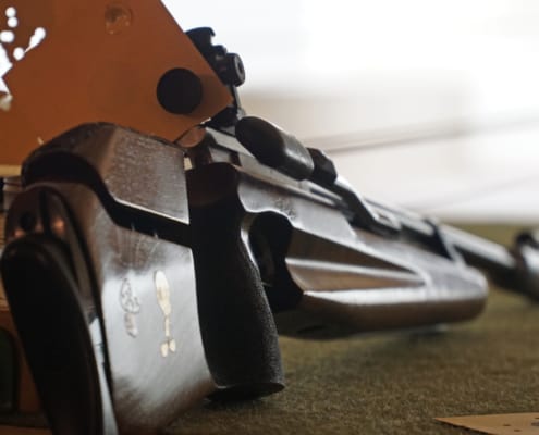 Das Gewehr _ Gemeindemeisterschaft Luftgewehr Schliersee 2019 © Judith Weber